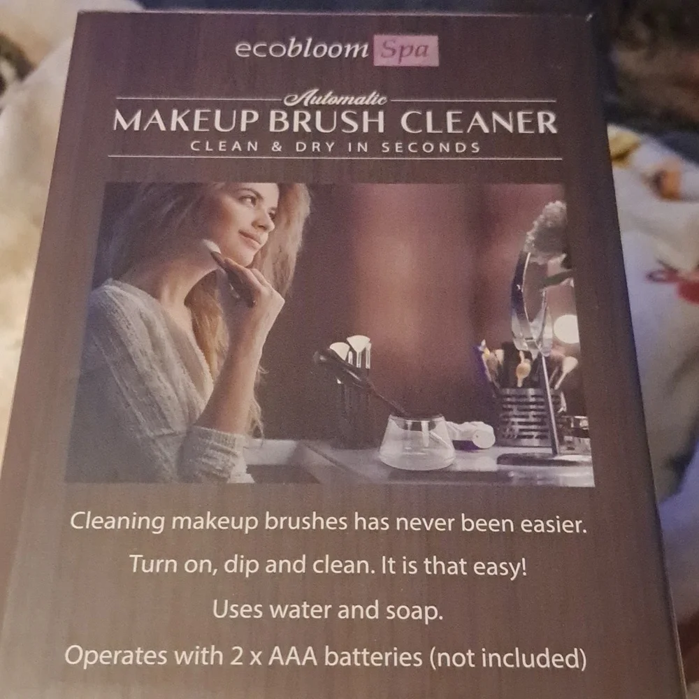 Ecobloom spa makeup brush cleaner